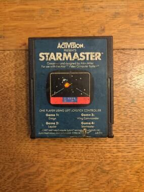 STARMASTER Atari 2600 Game Cartridge Only